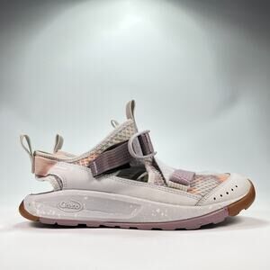 Chaco Odyssey Sandal Gray Purple Hiking Outdoor Shoes J107304 Women’s Size 7